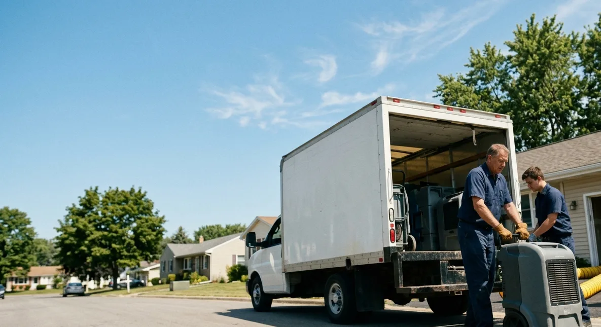 Water Damage Cleanup in Eddyville, IL near me